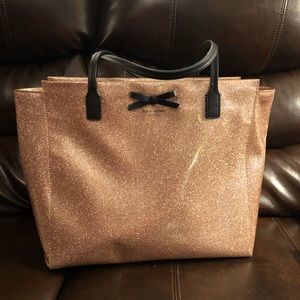 Kate Spade glitter tote